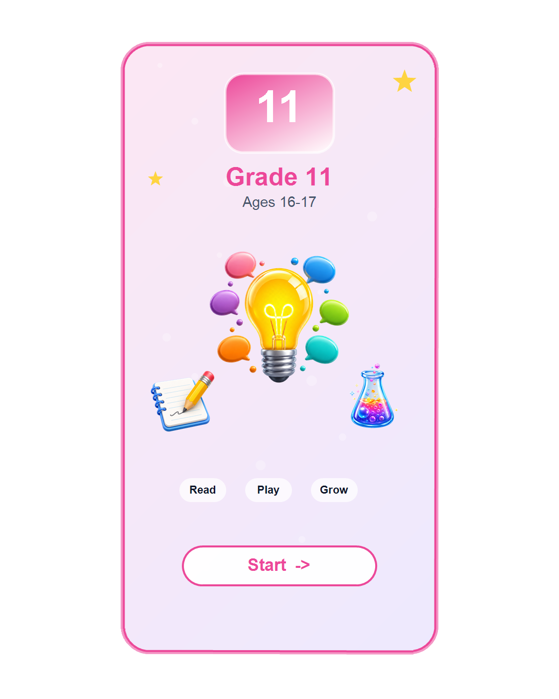 Grade 11 AS / Year 1 foundation